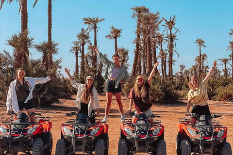 Marrakech: Agafay Desert Quad Bike, Camel Ride, Pool & Lunch Desert Agafay : Quad Biking, Camel Ride, Lunch & Pool