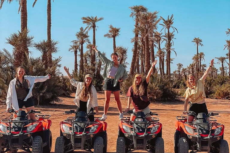 Marrakech: Agafay Desert Quad Bike, Camel Ride, Pool & Lunch Desert Agafay : Quad Biking, Camel Ride, Lunch & Pool