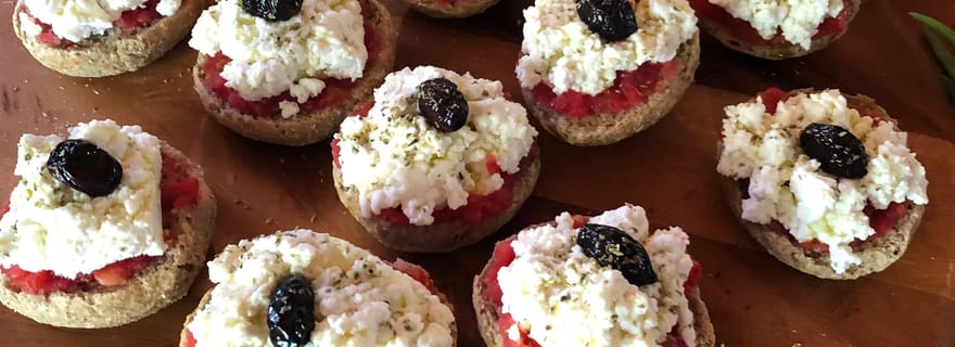 Crète : cours de cuisine végétarienne et dégustation d'ouzo