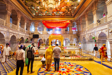 Old Delhi Half-Day Walking Tour with Car Transfers Option 1: Pick-up & drop-off from New Delhi/Delhi Airport