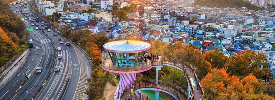 Daegu : Visite privée en taxi et location de voiture