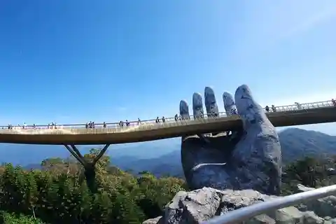 Gouden brug Ba Na heuvels - Marmeren berg - Apenberg
