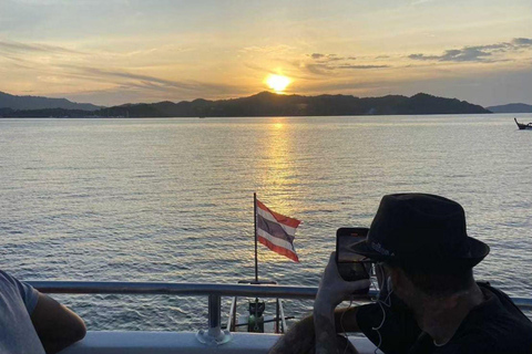Phuket: James Bond Island Sea Canoe with Sunset by Big Boat Day Trip with Shared Transfer Excluding National Park Fee