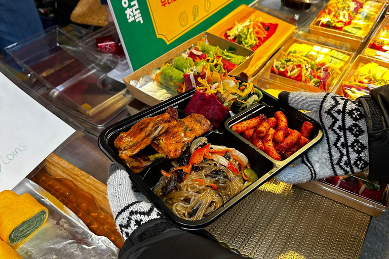 Taste hidden street food in Seoul with a 2.5h food tour Taste hidden street food in Seoul