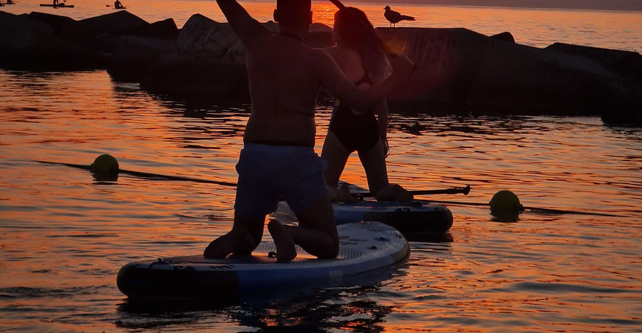 Barcelona: Paddleboarding at Sunrise. Includes: instructor, photos, equipment photo 11