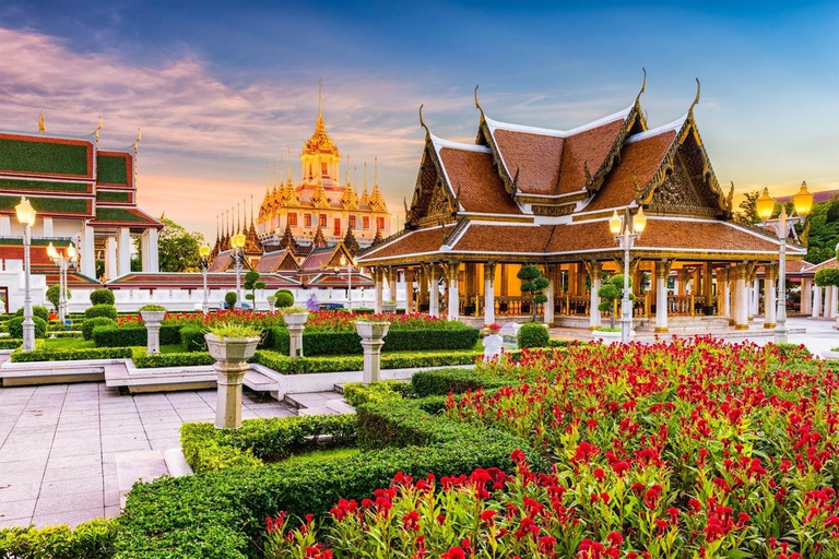 Bangkok: Wat Ratchanatdaram, Golden Mount, & Wat Trai Mit