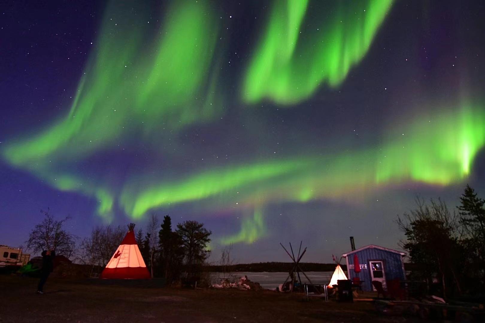 Yellowknife: Polarlicht-Tour oder Aufenthalt in einem einzigartigen Glas-Tipi