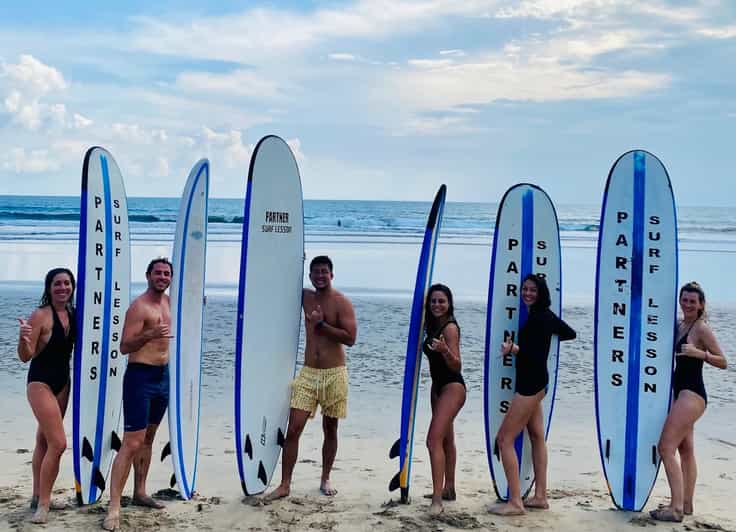 Aula de surf para principiantes em Kuta, Bali