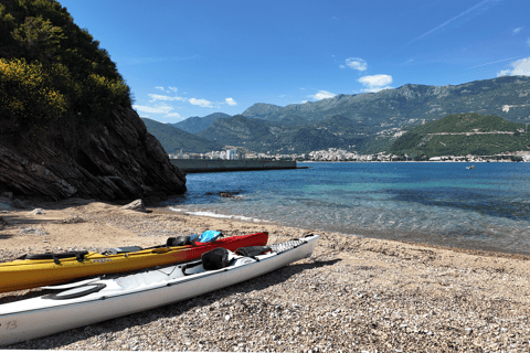 Budva: Kayak & Hike Experience on Sveti Nikola Island