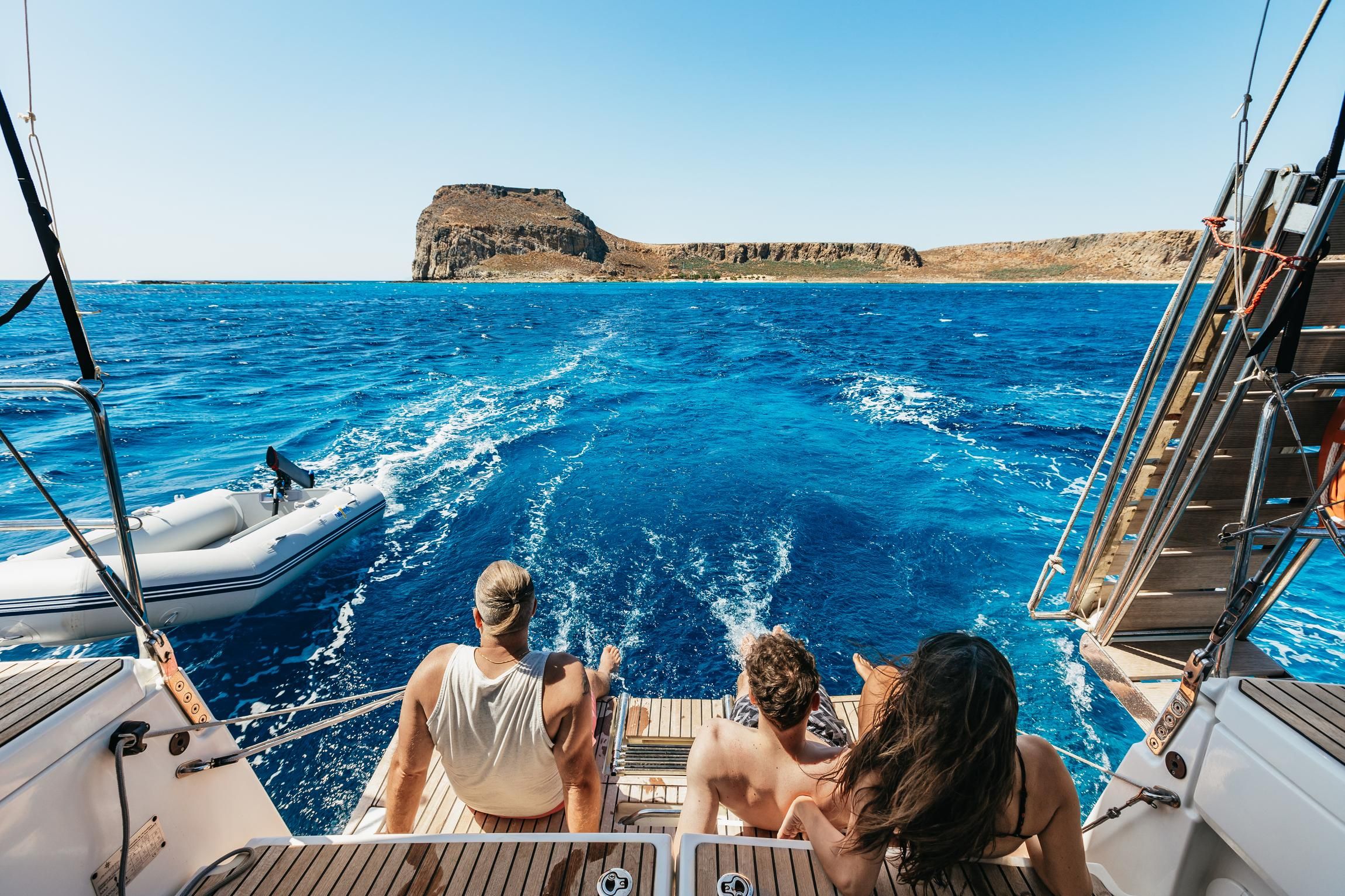 Von Kissamos: Segeltörn nach Balos Gramvousa mit Mittagessen