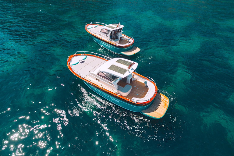 Cinque Terre: Hybrid Boat Tour with Swimming Stop