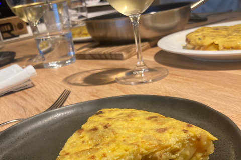 San Sebastián: giro al mercato, lezione di cucina e pasto