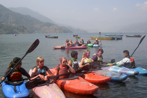 Pokhara: Fewa Lake Kayaking Experience with transfer