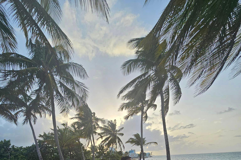 San Juan : Cours de salsa au coucher du soleil sur la plage