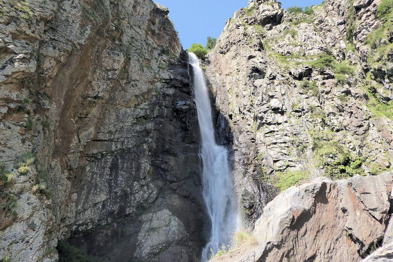 Kazbegi: Dariali Monastery, Gveleti Waterfall & Gergeti Tour