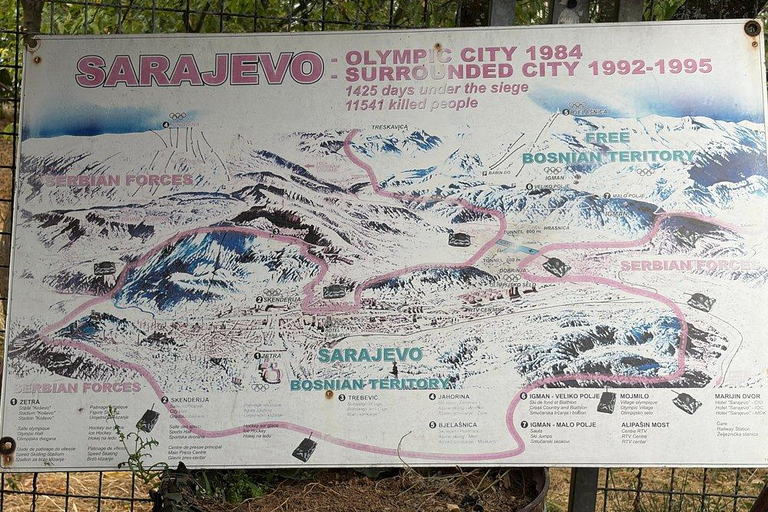 Sarajevo: Siege & Fall of Yugoslavia Tour with War Tunnel Fall of Yugoslavia Tour Without Entry Fees