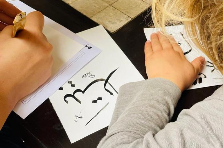 Tunis: Arabic Calligraphy Workshop with Local Artist