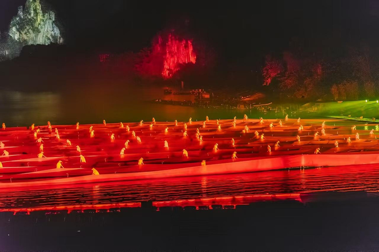 Indruk van Liu Sanjie in Yangshuo, GuilinA2-zone