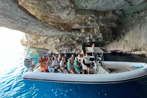 Grotte bleue et visite des 5 îles au départ de Split