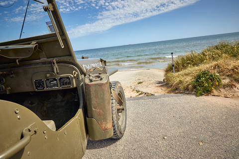 WW2 Jeep Tour Utah Beach - Sainte Mere Eglise 2h