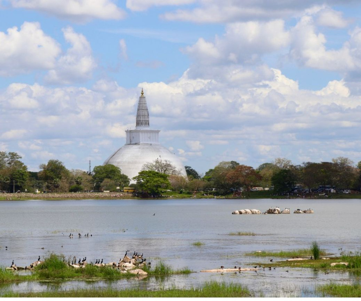 From Anuradhapura: Ancient City of Anuradhapura by Bike