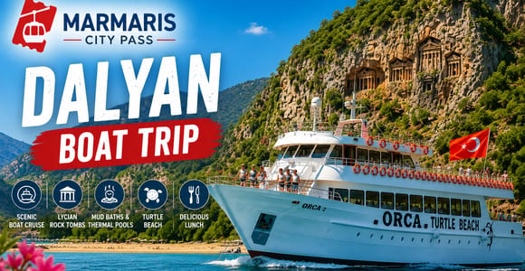 Marmaris: Dalyan River Boat Trip, Turtle Beach & Mud Baths