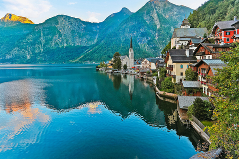 Van Wenen: Hallstatt en Alpentoppen met Skywalk-liftTour vanaf een trefpunt