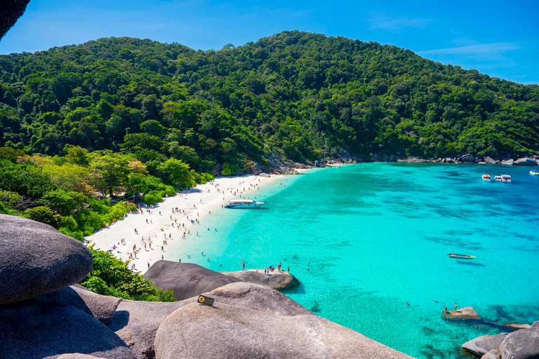 Phuket/Khaolak:Excursión de un día a las Islas Similan con buceo de superficie