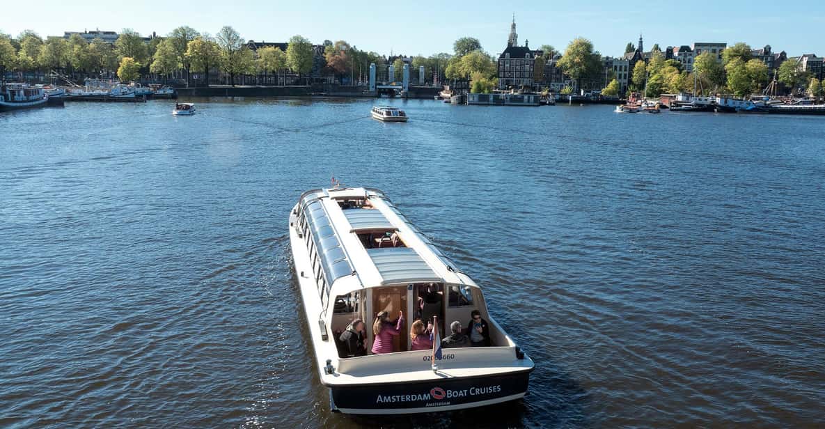 Afbeelding 0 van Amsterdam: luxe rondvaart van 75 minuten met commentaar