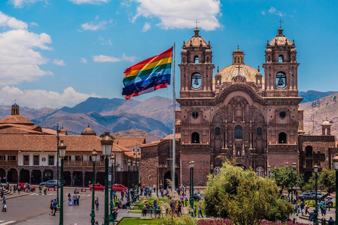 Cusco:Upphämtning på Poroy Station