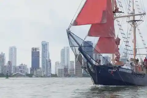 Excursion en bateau pirate au Fort San Fernando de Boca Chica