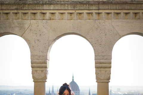 Premium Private Photoshoot in Budapest Private Photoshoot at the fisherman's Bastion
