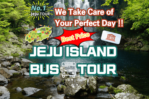 Jeju West Tour met Lunch & Entree inbegrepenJeju Island WEST Tour inclusief entreegeld en lunch