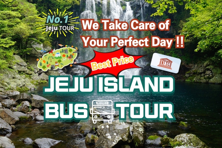 Jeju West Tour met Lunch & Entree inbegrepenJeju Island WEST Tour inclusief entreegeld en lunch