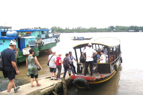 Mekong Delta Day Trip with hat making handmake BIG GROUP 35 PAX