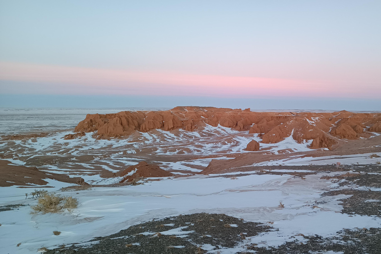 Mongolie : Désert de Gobi hivernal et parc national de Terelj ...