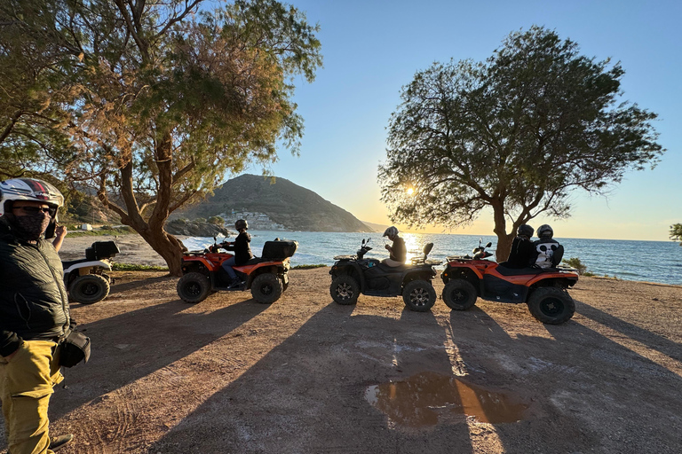 Agia Pelagia: Sunset Quad Tour & Ghost Town Visit Agia Pelagia: Quad Tour & Ghost Town Visit