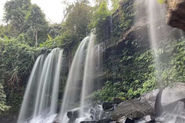 Koh Ker, Kulen vattenfall och Beng Mealea från Siem Reap