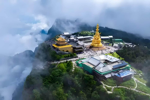 Sichuan: Mount Emei ｜ Oriental Buddhist Capital Tickets Emei Mountain Ticket + Full‑Mountain Round‑Trip Bus