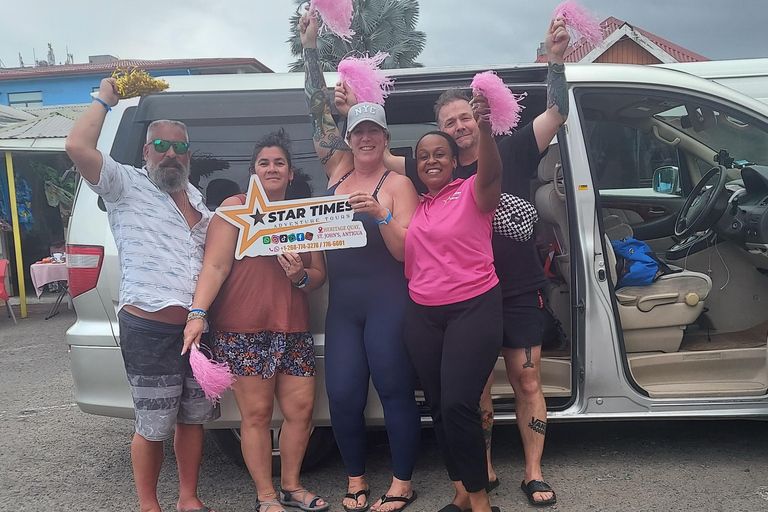 St. John's Laviscount Island Giant Tortoises &Long Bay Beach