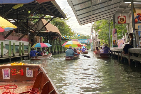Bangkok : visite de Maeklong, Damnoen Saduak et Nakhon PathomBangkok : excursion à Maeklong, Damnoen Saduak et Nakhon Pathom