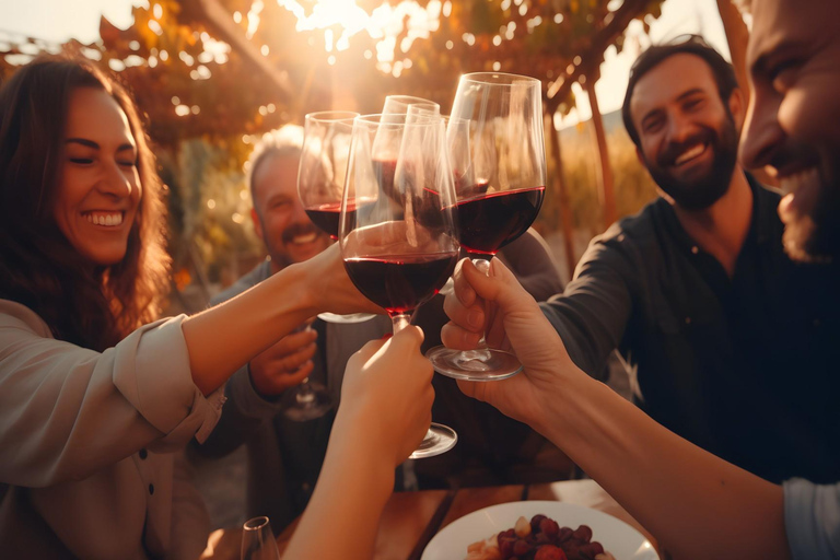 Cata de vinos daneses con guía en Copenhague Nyhavn5 horas: Visita a la Ciudad Vieja y Cata de 6 Vinos con Comida