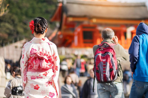 Kioto: Kiyomizu-dera i Fushimi Inari - wycieczka półdniowa