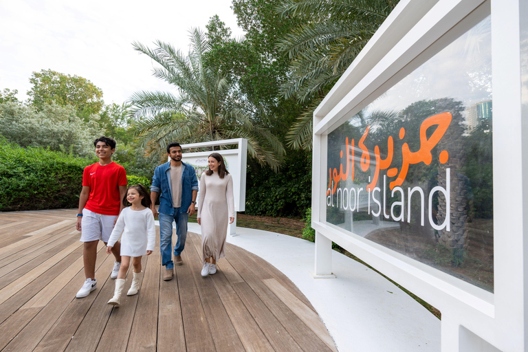 Sharjah: Al Noor Island en Vlinderhuis Toegangsbewijs