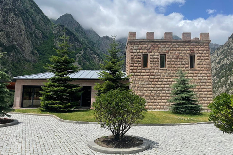 Kazbegi: Dariali Monastery, Gveleti Waterfall & Gergeti Tour