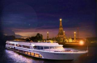 Bangkok: White Orchid Chao Phraya Dinner Cruise
