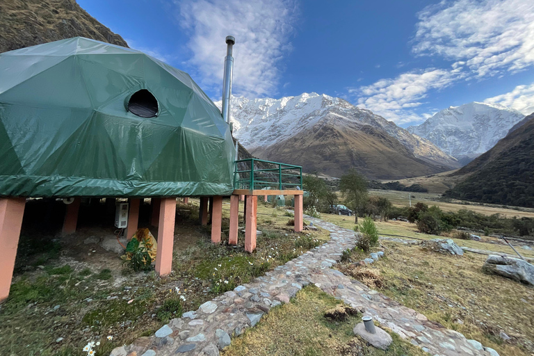Cusco: Humantay Lagoon Hike with Luxury Domes with Alpacas