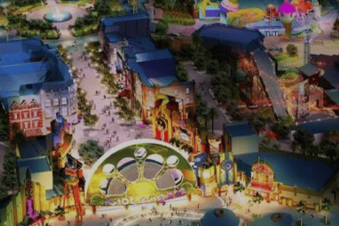 Side Nickelodeon Park Ticket The Land of Legends Night Show Ticket & Transfer