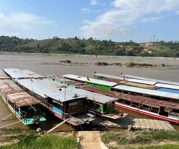 Desde Chiang Mai : 3 días y 2 noches en barco lento a Luang Prabang