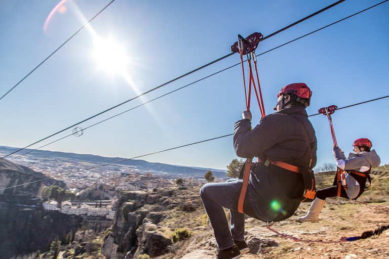 Cuenca: Double Zipline Over the Historic Center